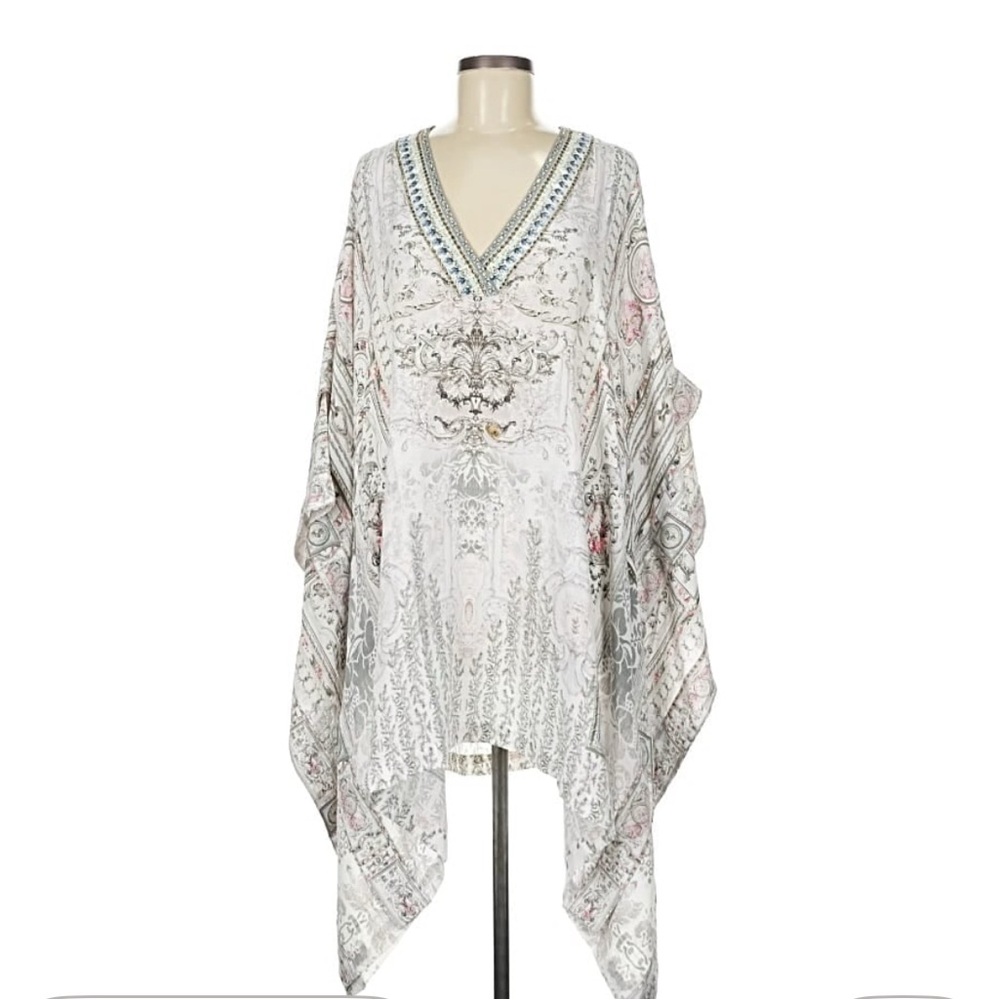 Camilla Patterned Mini Dress/Kaftan Gently Loved Condition O/S